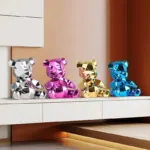 Homeko Bear Piggy Bank Statue