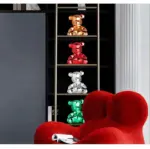 Homeko Bear Piggy Bank Statue