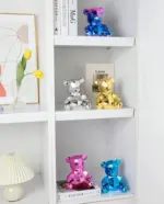 Homeko Bear Piggy Bank Statue