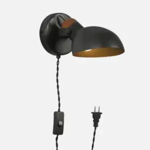 Homeko Bedside Plug-in Wall Light
