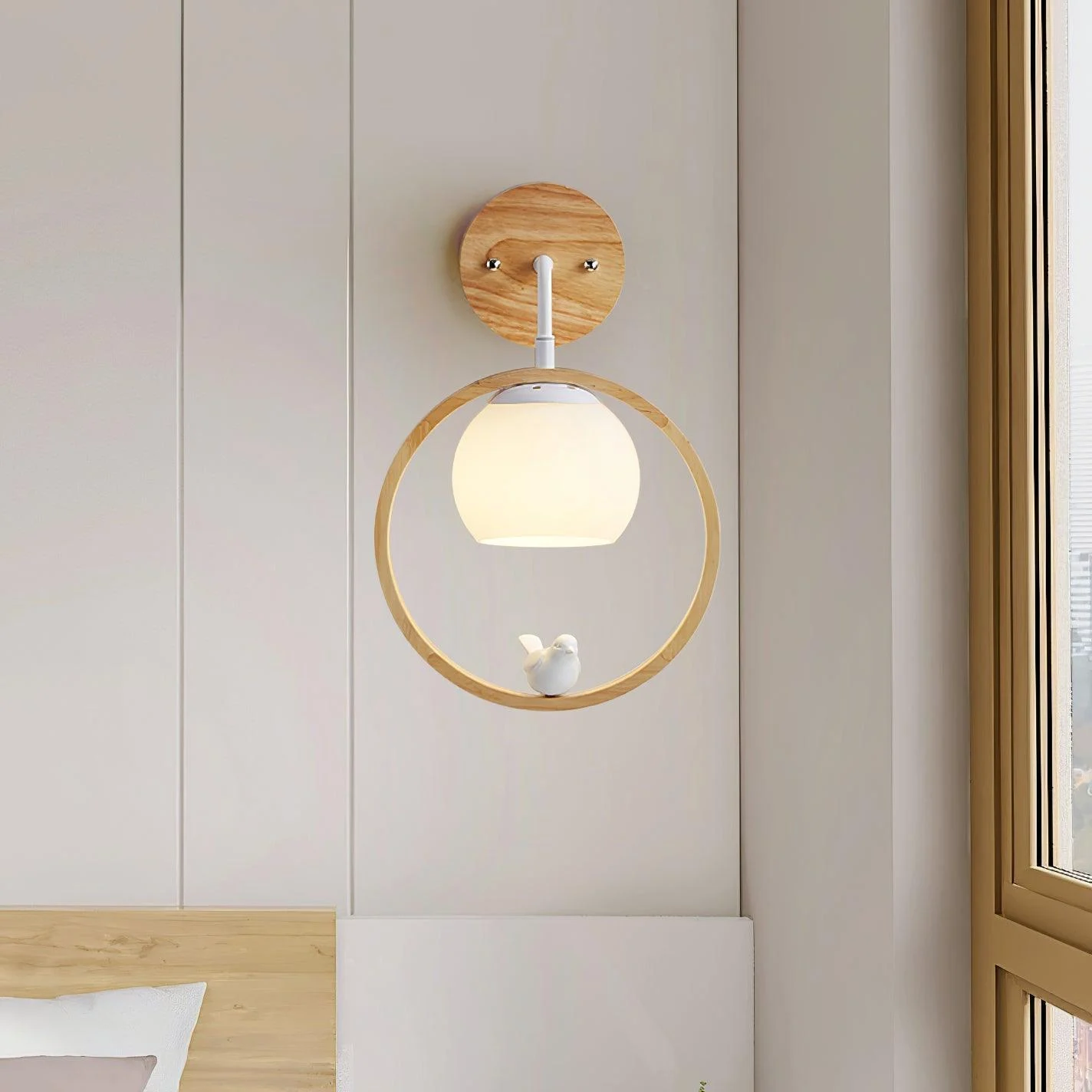 Homeko Bird Wall Lamp -