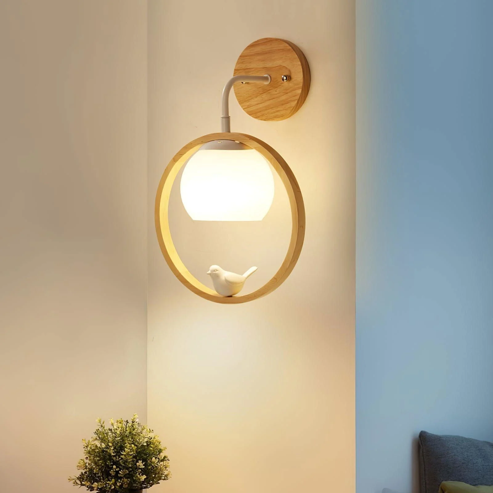 Homeko Bird Wall Lamp -