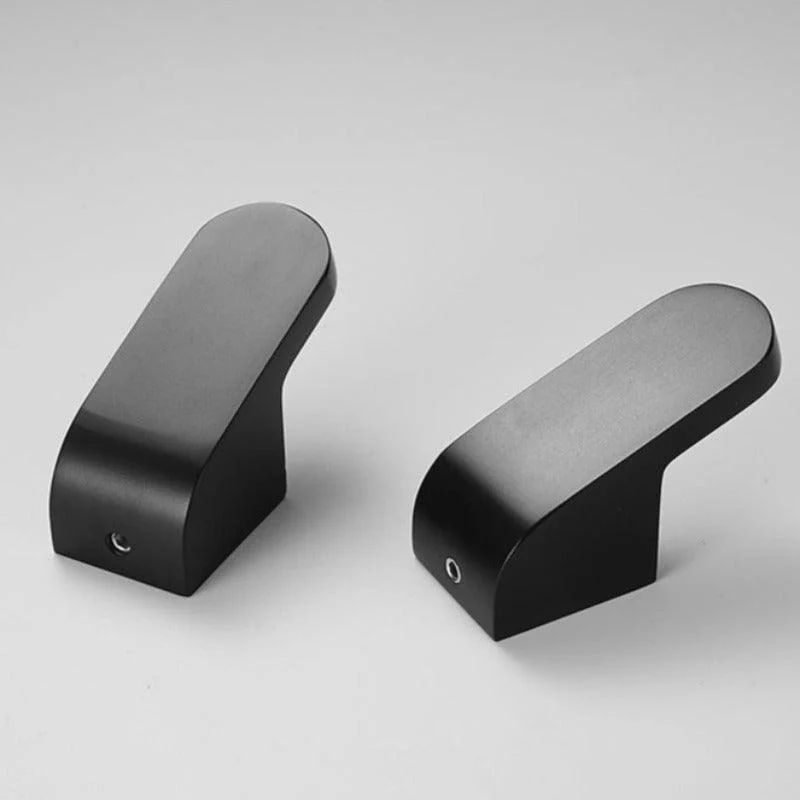 Homeko Black Aluminium Robe Wall Hooks -