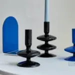 Homeko_Black_Glass_Taper_Candle_Holder_Vases_-_-4216352 Homeko Black Glass Taper Candle Holder Vases