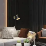 Homeko Black Gold Wall Sconce