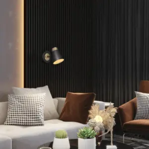Homeko Black & Gold Wall Sconce