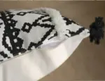 Homeko Black and White Geometric Pillow Cover