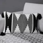 Homeko Black and White Pillow Cover