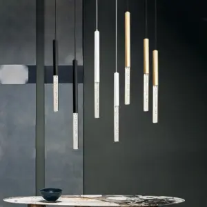 Homeko Bliss Acrylic Tube Pendant Lamp