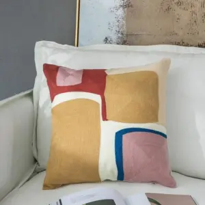 Homeko Block Abstract Pillow Cover