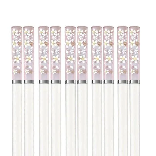 Homeko Blossom Chopsticks 5 Pairs -