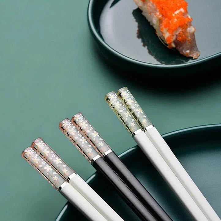 Homeko Blossom Chopsticks 5 Pairs -