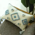 Homeko Blue Diamond Pillow Covers