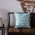 Homeko Blue Geometric Pillow Covers