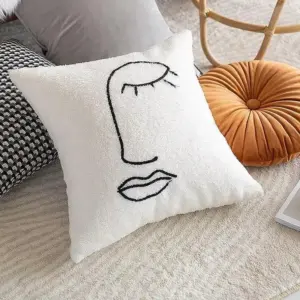 Homeko Boucle Throw Pillow Cases