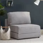 Homeko Braided Felt Storage Baskets with Wood Handles