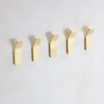 Homeko Brass Gold Wall Hooks