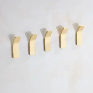 Homeko Brass Gold Wall Hooks