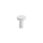 Homeko Brass Modern White Wall Hooks