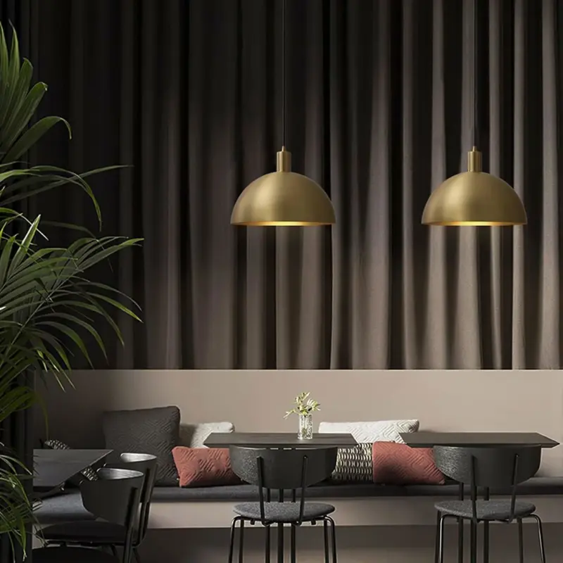Homeko Brass Pendant Lamp