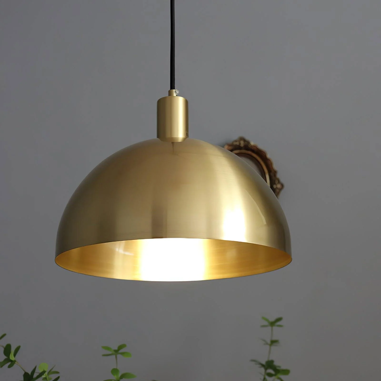 Homeko Brass Pendant Lamp -