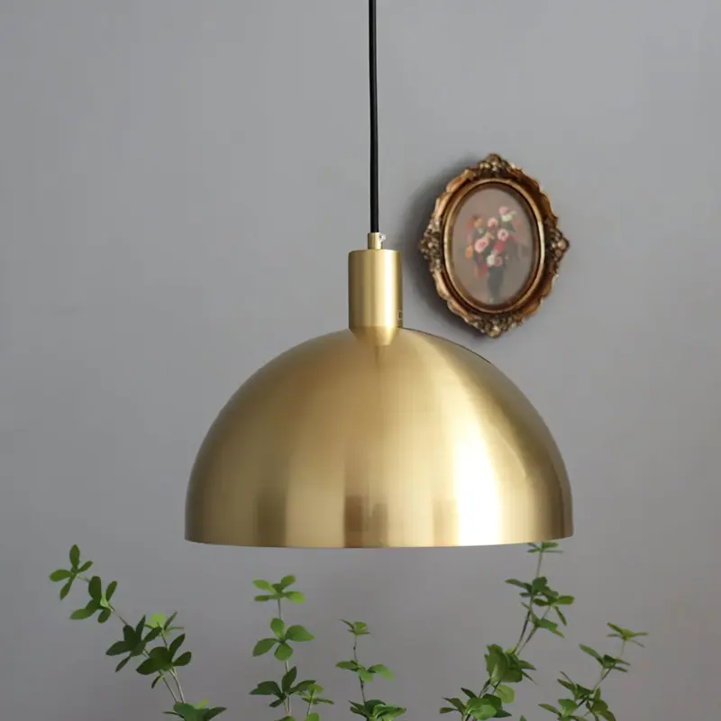 Homeko Brass Pendant Lamp