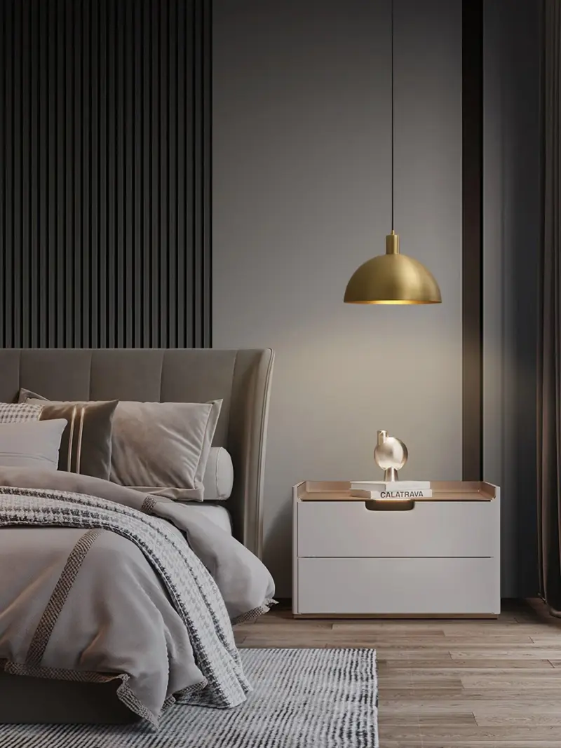 Homeko Brass Pendant Lamp