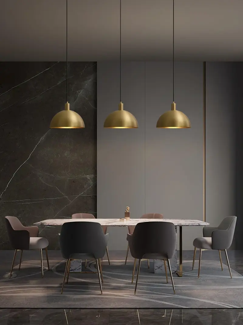 Homeko Brass Pendant Lamp