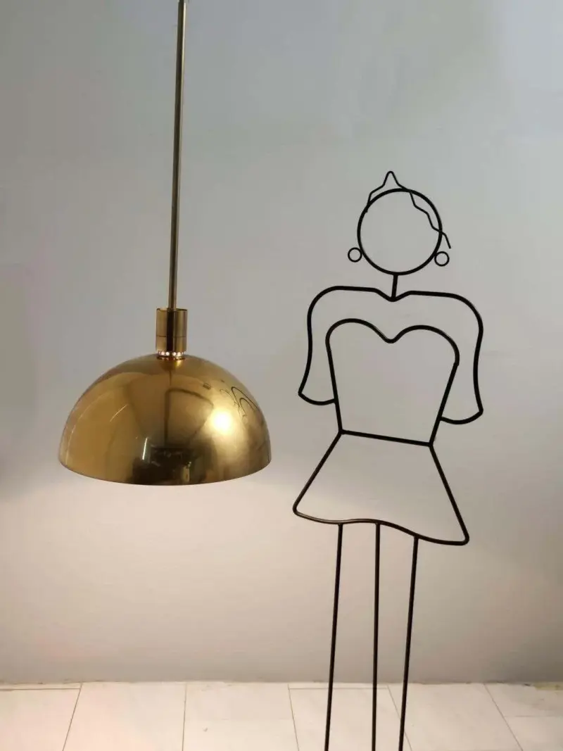 Homeko Brass Pendant Lamp