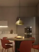 Homeko Brass Pendant Lamp