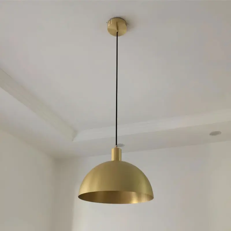 Homeko Brass Pendant Lamp