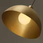 Homeko Brass Pendant Lamp