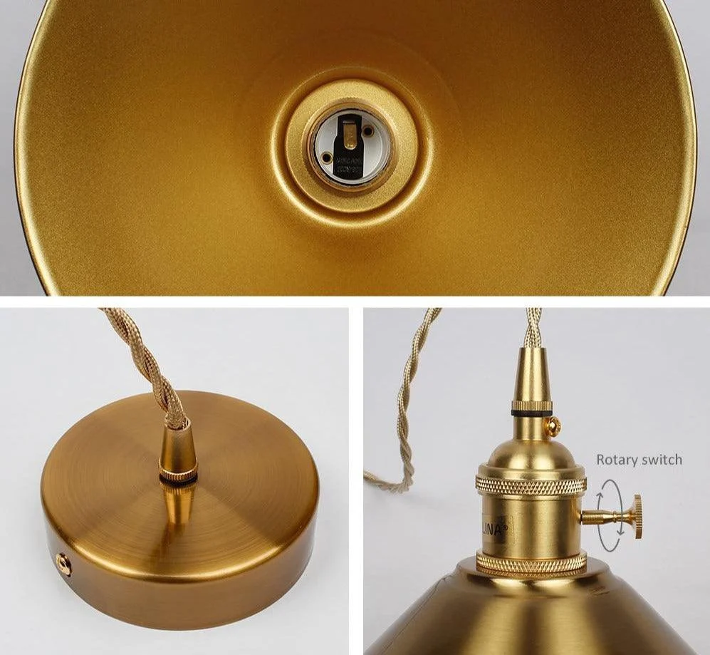 Homeko Brass Pendant Light -