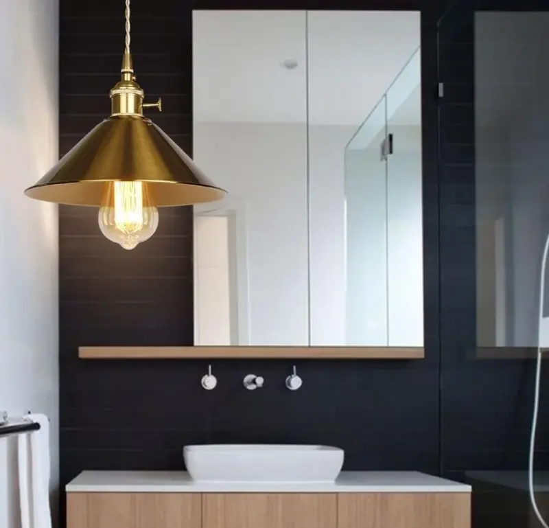 Homeko Brass Pendant Light