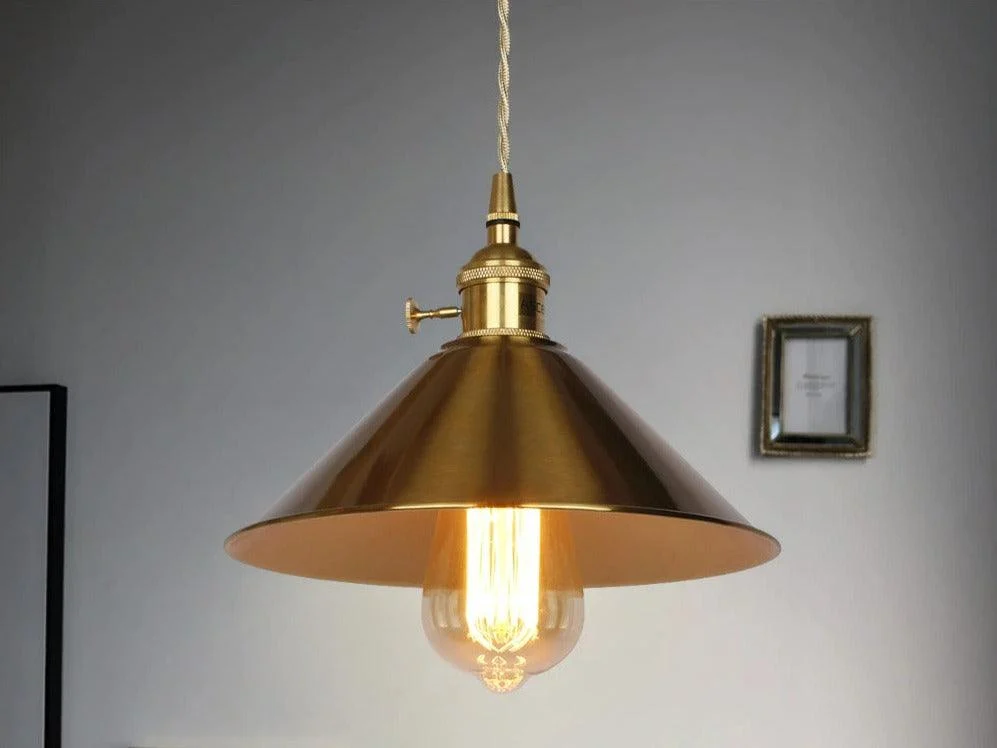 Homeko Brass Pendant Light -