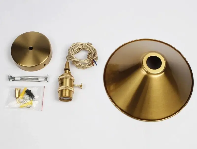 Homeko Brass Pendant Light