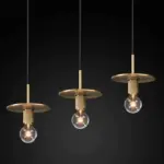 Homeko Brass Series Pendant Light Armed Design