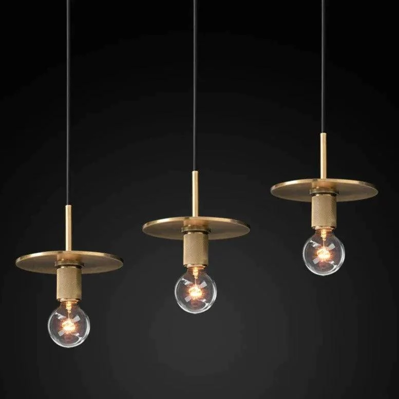 Homeko Brass Series Pendant Light Armed Design -