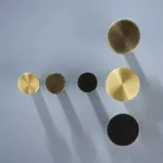 Homeko Brass Wall Hooks Decorative