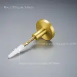 Homeko Brass Wall Hooks Decorative