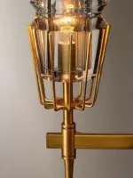 Homeko Brass Wall Lamp