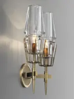 Homeko Brass Wall Lamp