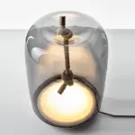 Homeko Brokis Knot Glass Drum Table Lamp