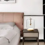 Homeko Brokis Knot Glass Drum Table Lamp