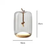 Homeko Brokis Knot Glass Drum Table Lamp