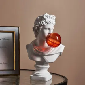 Homeko Bubble Gum Greek Statue