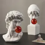 Homeko Bubble Gum Greek Statue
