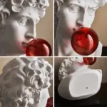 Homeko Bubble Gum Greek Statue