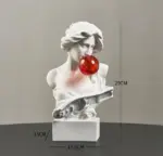 Homeko Bubble Gum Greek Statue