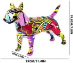 Homeko_Bull_Terrier_Nordic_Painted_Statue_-_-4218935 Homeko Bull Terrier Nordic Painted Statue